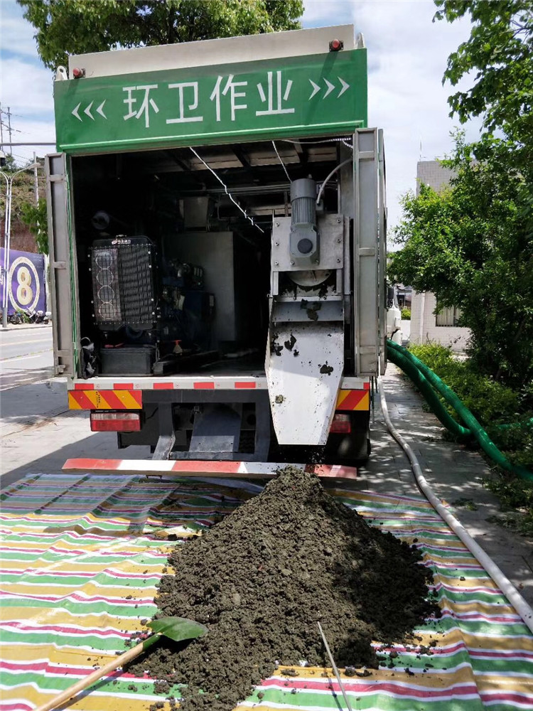 西城淤泥干湿分离